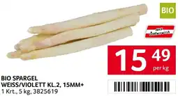 Transgourmet Bio spargel weiss/violett kl.2 Angebot