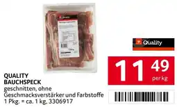 Transgourmet Quality bauchspeck Angebot