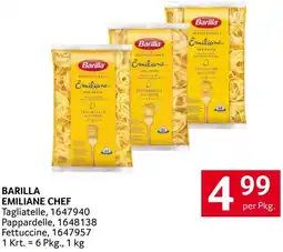 Transgourmet Barilla Emiliane Chef Angebot