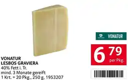Transgourmet Vonatur lesbos graviera Angebot