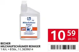 Transgourmet Becher milchaufschäumer reiniger Angebot