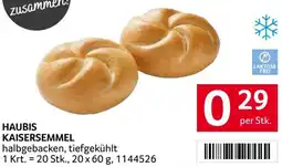 Transgourmet Haubis kaisersemmel Angebot