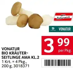 Transgourmet Vonatur bio kräuter- seitlinge ama kl.2 Angebot