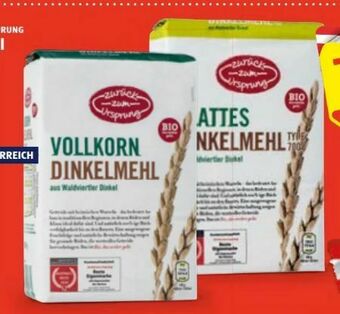 Hofer Bio Dinkelmehl Angebot