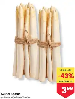MPreis Weißer Spargel Angebot