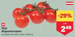 MPreis Midi Rispentomaten Angebot
