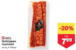 MPreis BBQ Grillrippen Angebot