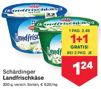 MPreis Schärdinger Landfrischkäse Angebot