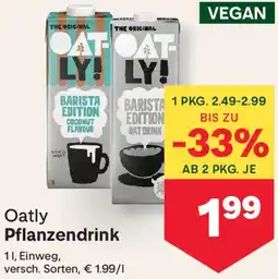 MPreis Oatly Pflanzendrink Angebot