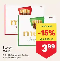 MPreis Storck Merci Angebot