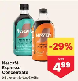 MPreis Nescafé Espresso Concentrate Angebot