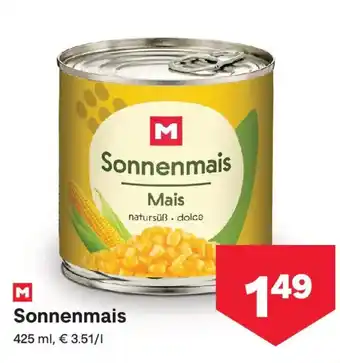 MPreis Sonnenmais Angebot