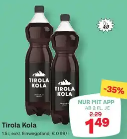MPreis Tirola Kola Angebot