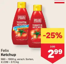 MPreis Felix Ketchup Angebot