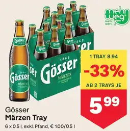 MPreis Gösser Märzen Tray Angebot