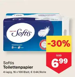 MPreis Softis Toilettenpapier Angebot