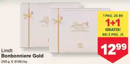 MPreis Lindt Bonbonniere Gold Angebot
