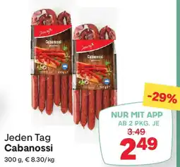 MPreis Jeden Tag Cabanossi Angebot