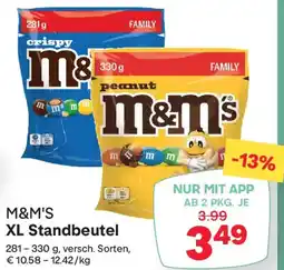 MPreis M&M'S XL Standbeutel Angebot