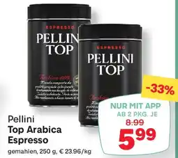 MPreis Pellini Top Arabica Espresso Angebot