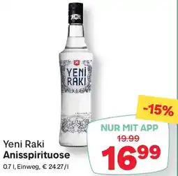 MPreis Yeni Raki Anisspirituose Angebot