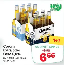 MPreis Corona Extra oder Cero 0.0% Angebot