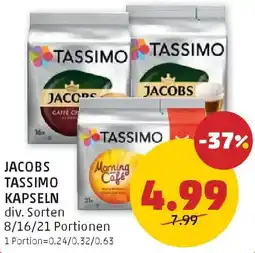 PENNY Jacobs tassimo kapseln div. sorten Angebot