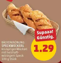 PENNY Bäckerkrönung speckweckerl Angebot