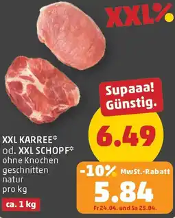 PENNY Xxl karree od. xxl schopf Angebot