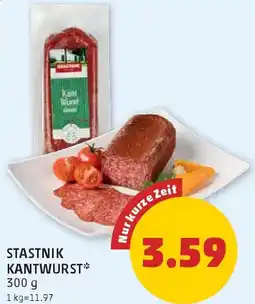 PENNY Stastnik kantwurst Angebot