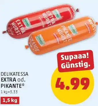 PENNY Delikatessa extra od. pikante Angebot