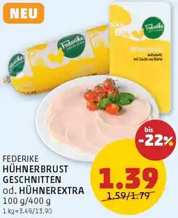 PENNY Federike hühnerbrust geschnitten od. hühnerextra Angebot
