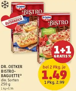 PENNY Dr. oetker bistro- baguette Angebot