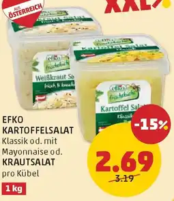 PENNY Efko kartoffelsalat Angebot