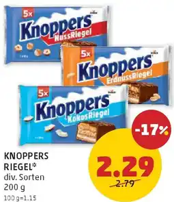 PENNY Knoppers Riegel Angebot