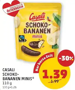 PENNY Casali schoko- bananen minis Angebot