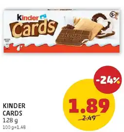 PENNY Kinder Cards Angebot
