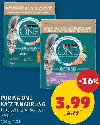 PENNY Purina one katzennahrung Angebot