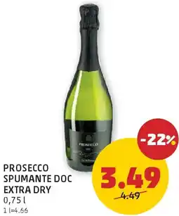 PENNY Prosecco spumante doc extra dry Angebot