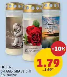 PENNY Hofer 3-tage-grablicht Angebot