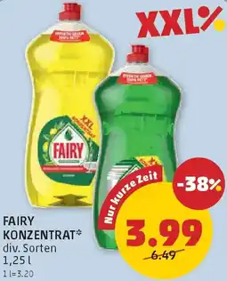 PENNY Fairy konzentrat Angebot