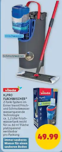 PENNY H₂PRO Flachwischer Angebot