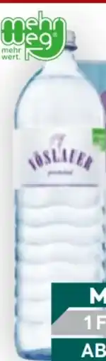 Billa Vöslauer Mineralwasser Angebot