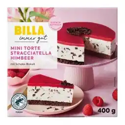Billa Billa immer gut Mini-Torte Stracciatella Himbeer Angebot