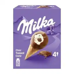 Billa Milka Choco Topped Cone Angebot