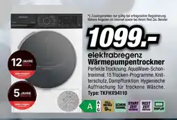 Red Zac Elektrabregenz wärmepumpentrockner tkfhx 94110 weiß Angebot