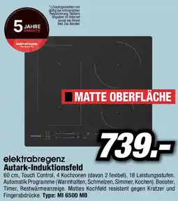 Red Zac Elektrabregenz autark-induktionsfeld mi6500mb schwarz Angebot