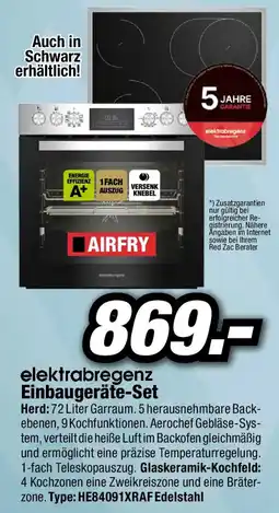 Red Zac Elektrabregenz einbau-geräte-set he84091xraf edelstahl + edelstahl Angebot