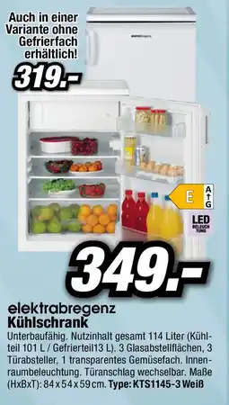 Red Zac Elektrabregenz tischkühlschrank kts1145-3 weiß Angebot