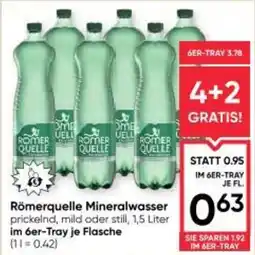 Maximarkt Römerquelle mineralwasser Angebot